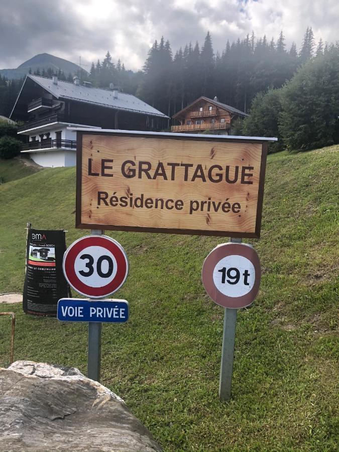 Studio Turquoise Quartier Grattague Vue Montblanc Saint-Gervais-les-Bains Exterior foto